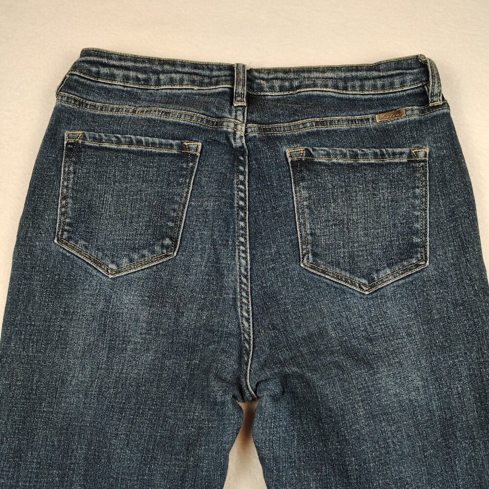 KanCan Flared Jeans Bailey High Rise Distressed Raw Hem Sz 15/31 - Picture 9 of 14
